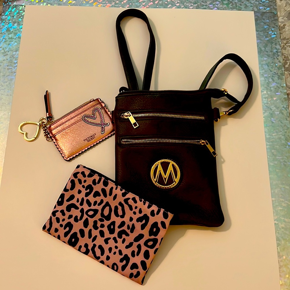 😺 Collection of Bags, makeup bag, mini wallet, shoulder bag